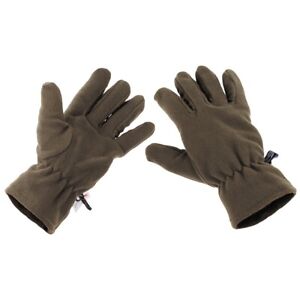 Fleece-Handschuhe, oliv Winter Handschuhe ,Jagd Angeln Freizeit NEU