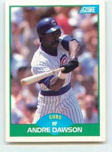 1989 Score #2 Andre Dawson