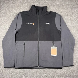 The North Face TKA Glacier Full Zip Jacke Herren Large grau Fleece Logo Neu mit Etikett - Bild 1 von 7