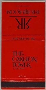 Front Strike Matchbook Cover Carlton Tower Rib Chelsea Room Lex Hotel London UK - Picture 1 of 5