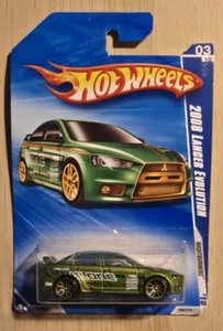 2008 LANCER EVOLUTION Elone Nightburnerz 2010 Hot Wheels 091/240 R7516 - Bild 1 von 3
