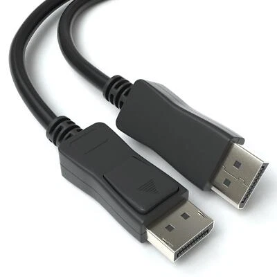2m DisplayPort 1.2 DP Kabel 4K Verbindungskabel UHD 2160p 60Hz Video Audio - Bild 1 von 4