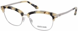 Roberto Cavalli RC 5046 Fauglia 055 Havana round Meta Eyeglasses Frame 52-16-135 - Picture 1 of 3