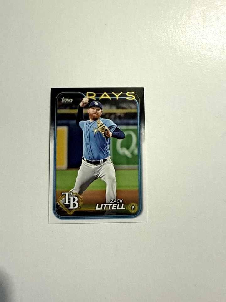 Topps 2024 Baseball Zack Littell Tampa Bay Rays Pitcher #US139 - 1 Card - Image 1 of 1