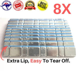 8X- 5/10g Stronger Tape - NO FALL OFF - Stick on Wheel balance Weights - Picture 1 of 4