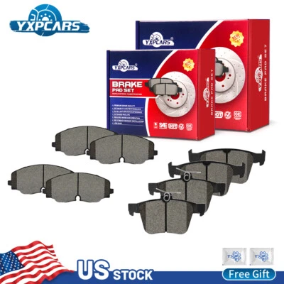 Pastillas de freno delanteras traseras de cerámica para Volkswagen Atlas Cross Sport Atlas 2018-2022 Foto 1 de 4