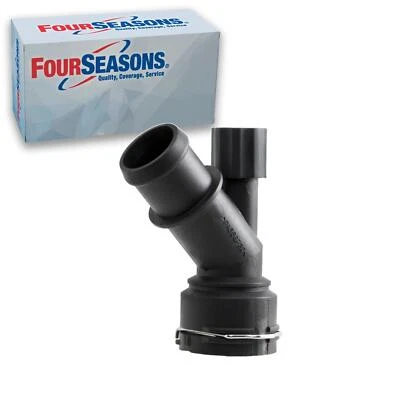 4 Seasons HVAC Heater Hose Connector Lower For 2008-2012 Audi TT - Image 1 of 4