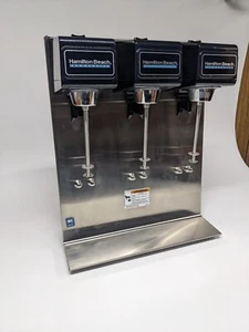 Hamilton Beach Model 950 Commercial Drink 3 Head Milkshake Mixer 3 Speed - Picture 1 of 12