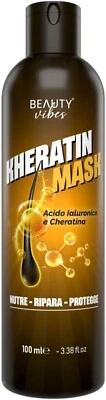 OGGI BELLI Kheratin Maschera Balsamo Ristrutturante Capelli Danneggiati e Sfibrati 200ml