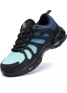 LARNMERN Safety Steel Toe Shoe Waterproof Slip Resistant Work 10 Bachelor Button - Picture 1 of 5