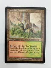 MTG Wooded Foothills onslaught Rare