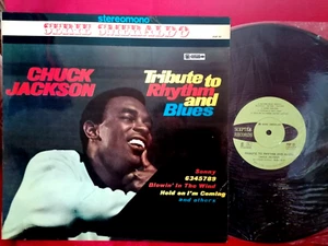 CHUCK JACKSON Tribute to Rhythm and Blues LP ITALY 1967 MINT- - Imagen 1 de 2