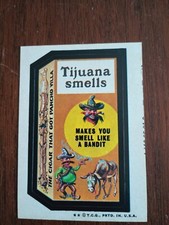 1974 Topps Wacky Packages (5th Series) (Tijuana Smells) (EXMT)