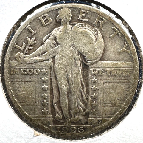 1926 25C Standing Liberty Quarter (74933) Cover