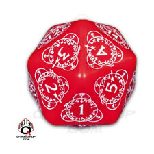 Q-Workshop CCG Accessory Countdown d20 Red w/White New