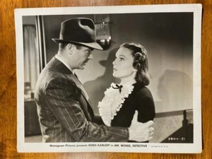 1938 Boris Karloff Mr. Wong, Detective Original Monogram Movie Still Photo A262 - Picture 1 of 2