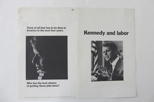 5 Robert Kennedy 1968 Presidential Picture Flyers - Bild 1 von 10