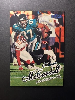 1998 Fleer Ultra Football - Keenan McCardell #75 - Jacksonville Jaguars - Image 1 of 2