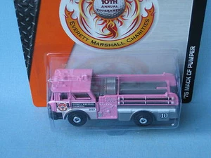 Mack CF 1975 1975 motor de bomberos rescate EM torneo de golf 2015 rosa b - Imagen 1 de 1