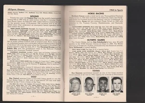 1966 SPORTS ALMANAC-SAN PEDRO EDITION-UNIQUE PREVIEW EDITION - Picture 1 of 3