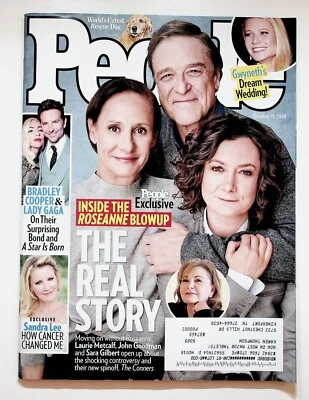 2018 October 15 People Magazine Roseanne Barr Christine Blasey Ford Kavanaugh - Image 1 of 2