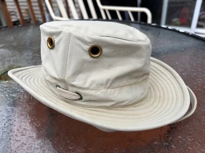TILLEY Endurables Hat 220 Size 7 Kahaki Tan 22" - Image 1 of 4