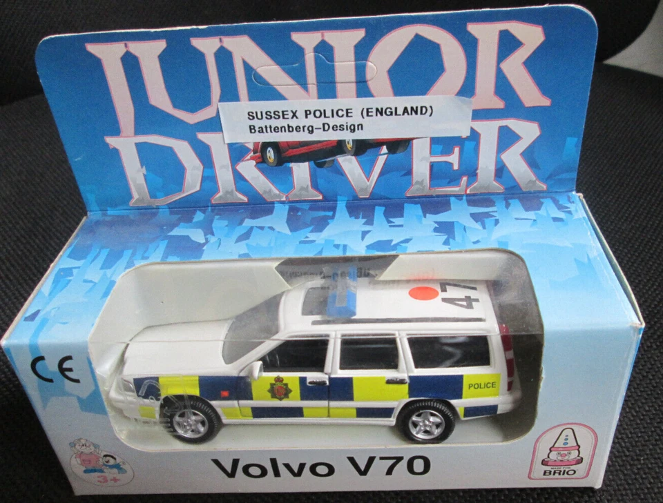 wonderful code-3-modelcar VOLVO V70 1997 "SUSSEX POLICE" GB - 1/43 - Image 1 of 1