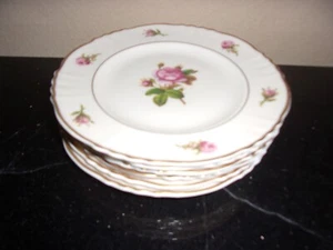 Vintage Syracuse China Federal Shape - Victoria - Set of 6 Salad Plates - MINT! - Picture 1 of 2