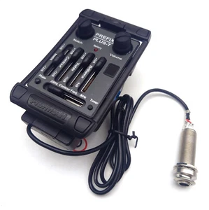 Akustikgitarre Tonabnehmer Onboard Vorverstärker Matrix mit rotem Sattel Passiv Tonabnehmer - Bild 1 von 5