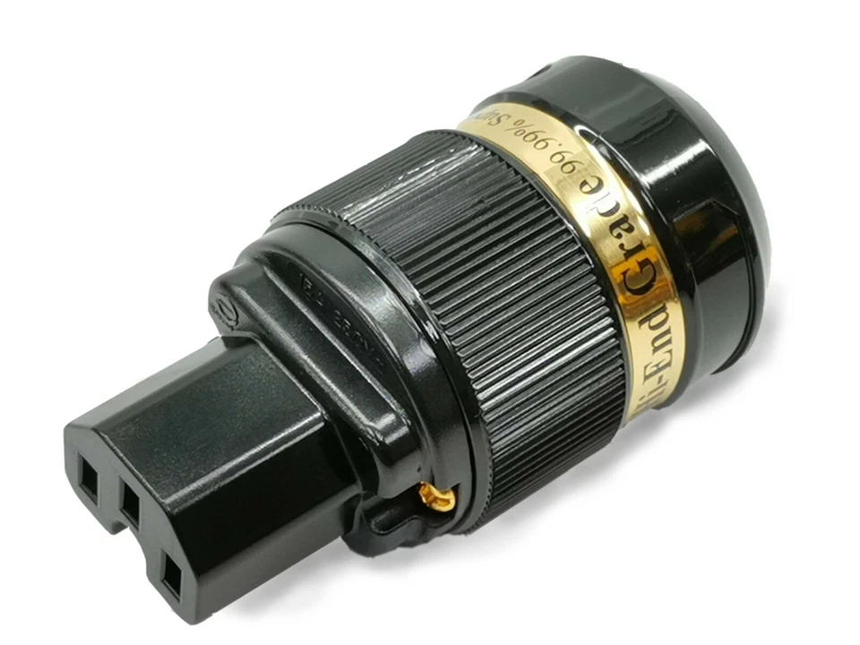 Conector IEC de alta gama de cobre puro IeGO 8055-Cu Foto 1 de 1