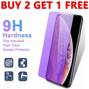 1/2/3/4pcs For iPhone 15 14 Plus 13 12 11 Pro Max Full Cover Screen Protector - Picture 1 of 35