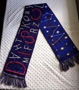 Diehard Scarf, Navy blue white red, Constellations, Alphabet, Discover, Wonder  - Picture 1 of 6