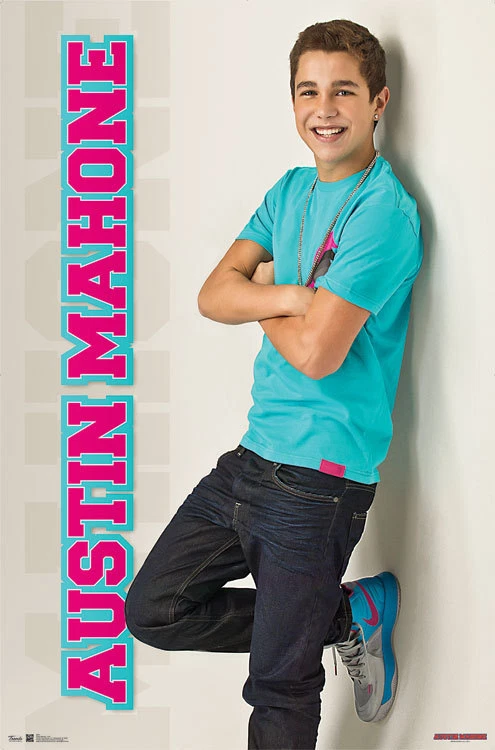 TEEN IDOL AUSTIN MAHONE CHILL POSTER NEW 22x34 FAST FREE SHIPPING - Image 1 of 1