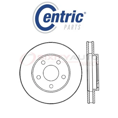 Centric C-TEK Disc Brake Rotor for 1992-1996 Oldsmobile Silhouette 3.1L 3.4L pb - Image 1 of 4