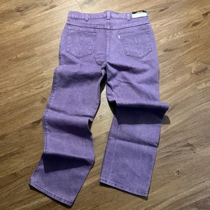 Vintage Levi’s Purple Denim White Levi’s Tag 34x30 - Foto 1 di 11