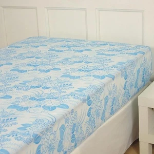 ECOMMERC3 | Funda Colchón Tamaño 135 Acolchada y Cama 135, Iris Azul Claro - Imagen 1 de 2