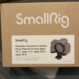 Kit For Sony SmallRig Rotatable L Bracket Plate A7R V/A7 IV/ A7S III/A7R IV 4148 - Picture 1 of 11