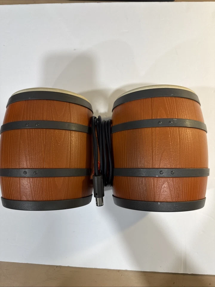 Nintendo GameCube Donkey Kong DK DOL-021 Bongos Batería Controlador Probado Funciona Foto 1 de 4