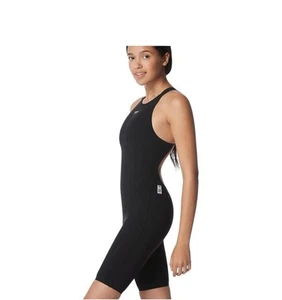 SPEEDO FASTSKIN LZR RACER PRO TECH SUIT WOMENS 24 BLACK SWIMSUIT - Picture 1 of 13