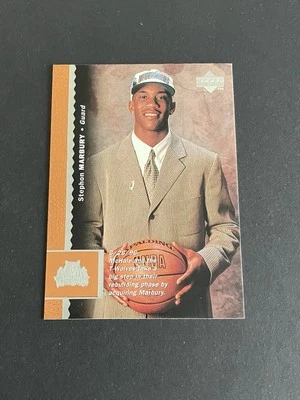 1996-97 Upper Deck Stephon Marbury Rookie RC #74 | Minnesota Timberwolves - Image 1 of 2