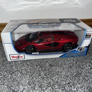 NEW Maisto - Lamborghini Countach LPI 800-4 Special Edition - Free P&P 1:18 - Picture 1 of 6