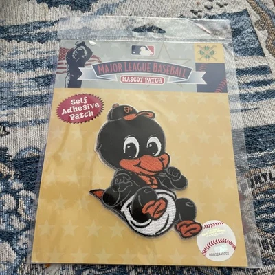 Baltimore Orioles The Oriole Bird Baby Team Mascot Self-Adhesive Patch - Image 1 of 3