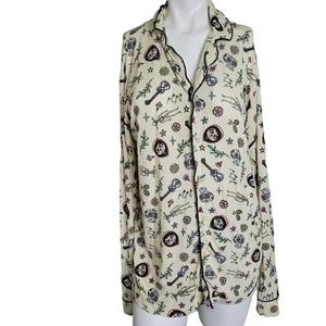Disney Store Pixar Coco Gr. XS Pyjama Oberteil Damen Stretch Skull Gitarre Miguel - Bild 1 von 13