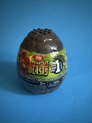 Mega Construx Breakout Beasts Series 1 Slime Egg Mystery Pack 2018 New Sealed - Image 1 of 4