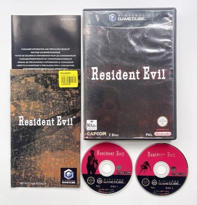 Resident Evil (Nintendo GameCube, 2002) PAL – 2 Disc – Complete CIB VGC Tested - Image 1 of 4