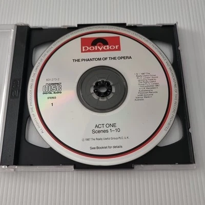THE PHANTOM OF THE OPERA - ORIGINAL CAST RECORDING - CD DISCS ONLY - Image 1 of 2