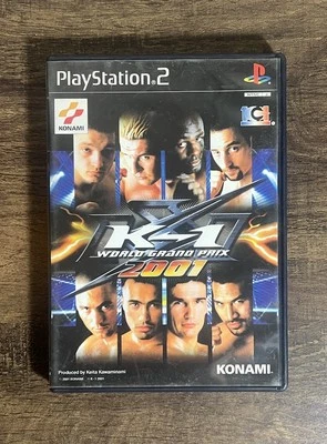 PlayStation 2 K-1 WORLD GRAND PRIX 2001 CIB PS2 Japan Import NTSC-J US Seller - Image 1 of 3