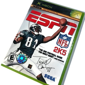 ESPN NFL 2K5 Microsoft Xbox Videospiel Terrell Owens inklusive Handbuch EUC getestet! - Bild 1 von 9
