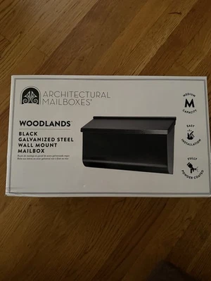 Buzones Arquitectónicos Bosques Acero Galvanizado, Mediano Montaje en Pared Buzón Foto 1 de 2