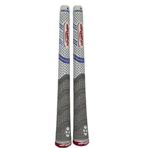 Kingrasp Oversize Golfgriffe - 2er Pack - Grau/Weiß/Blau - Neu - Bild 1 von 2